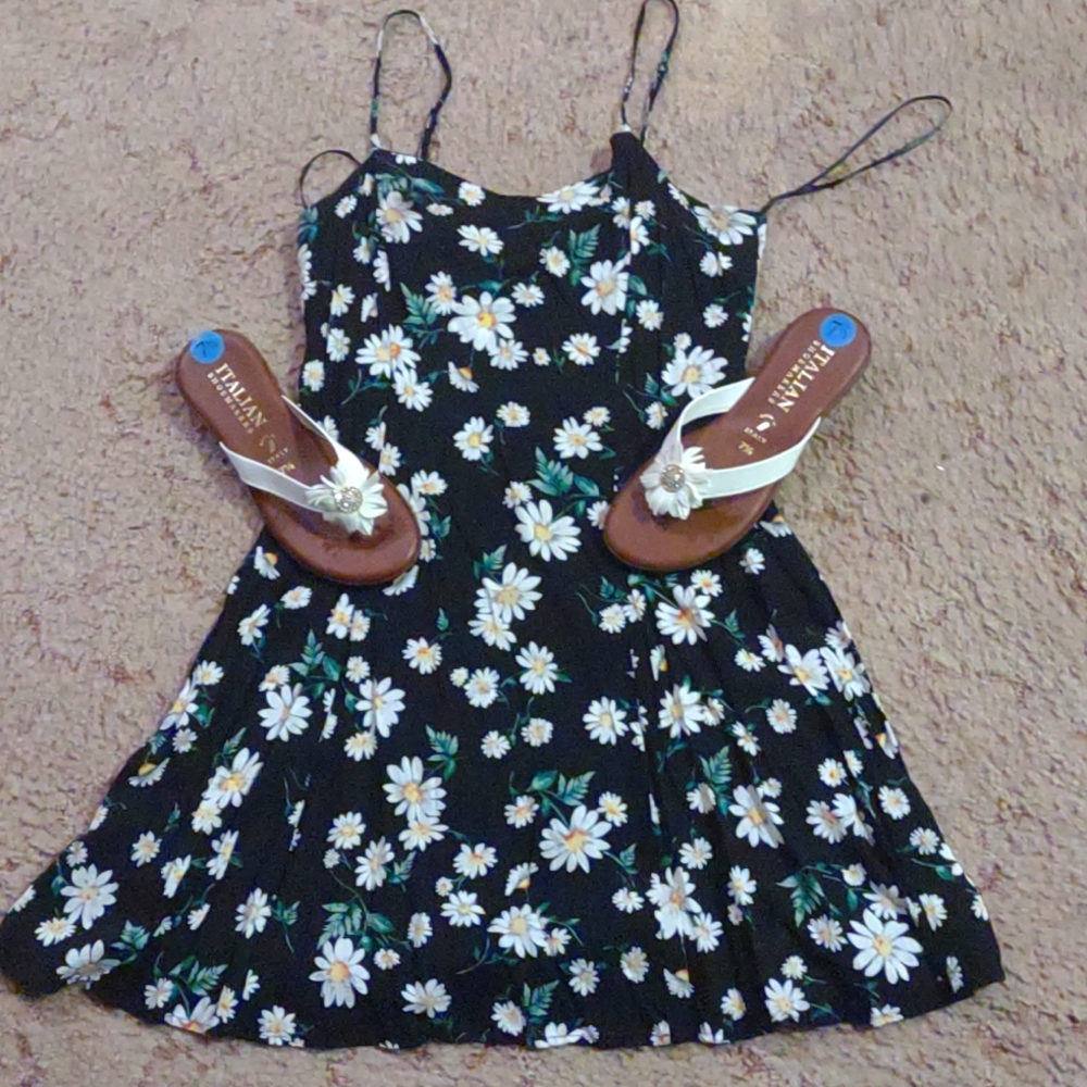 Dress and shoes